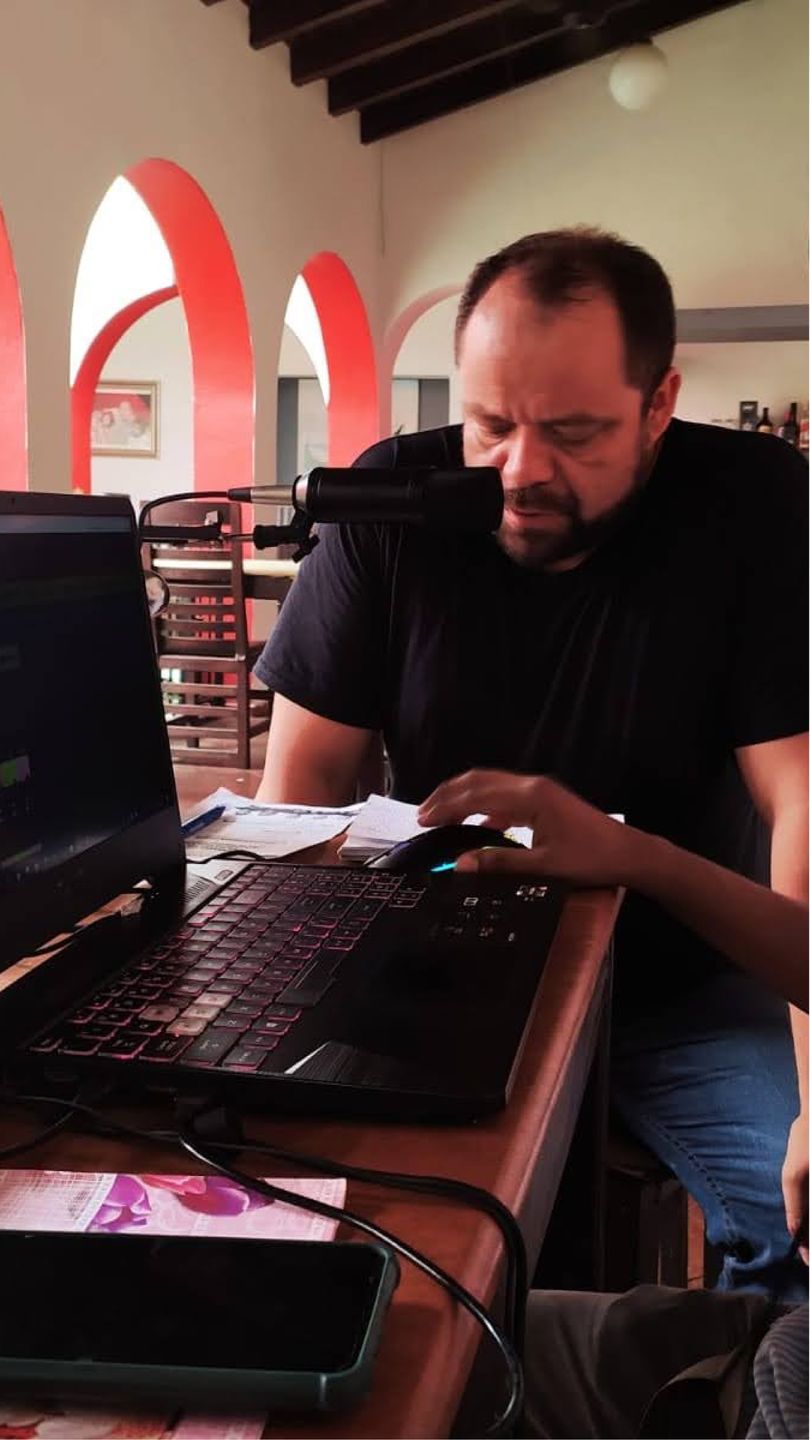 Grabación de entrevista en locación